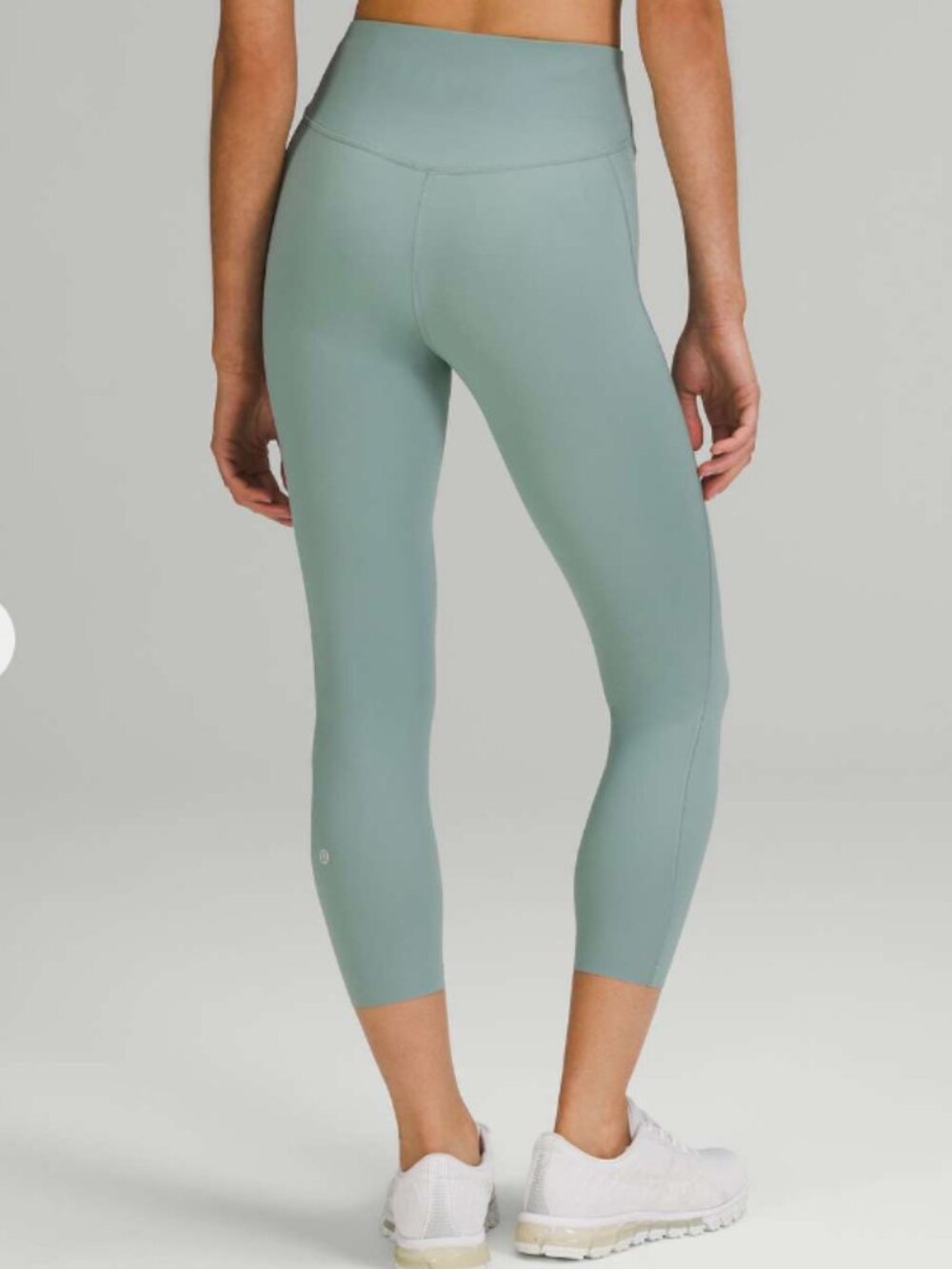 Lululemon Base Pace High-Rise Crop 23" Misty Glade Size 18 Nulux